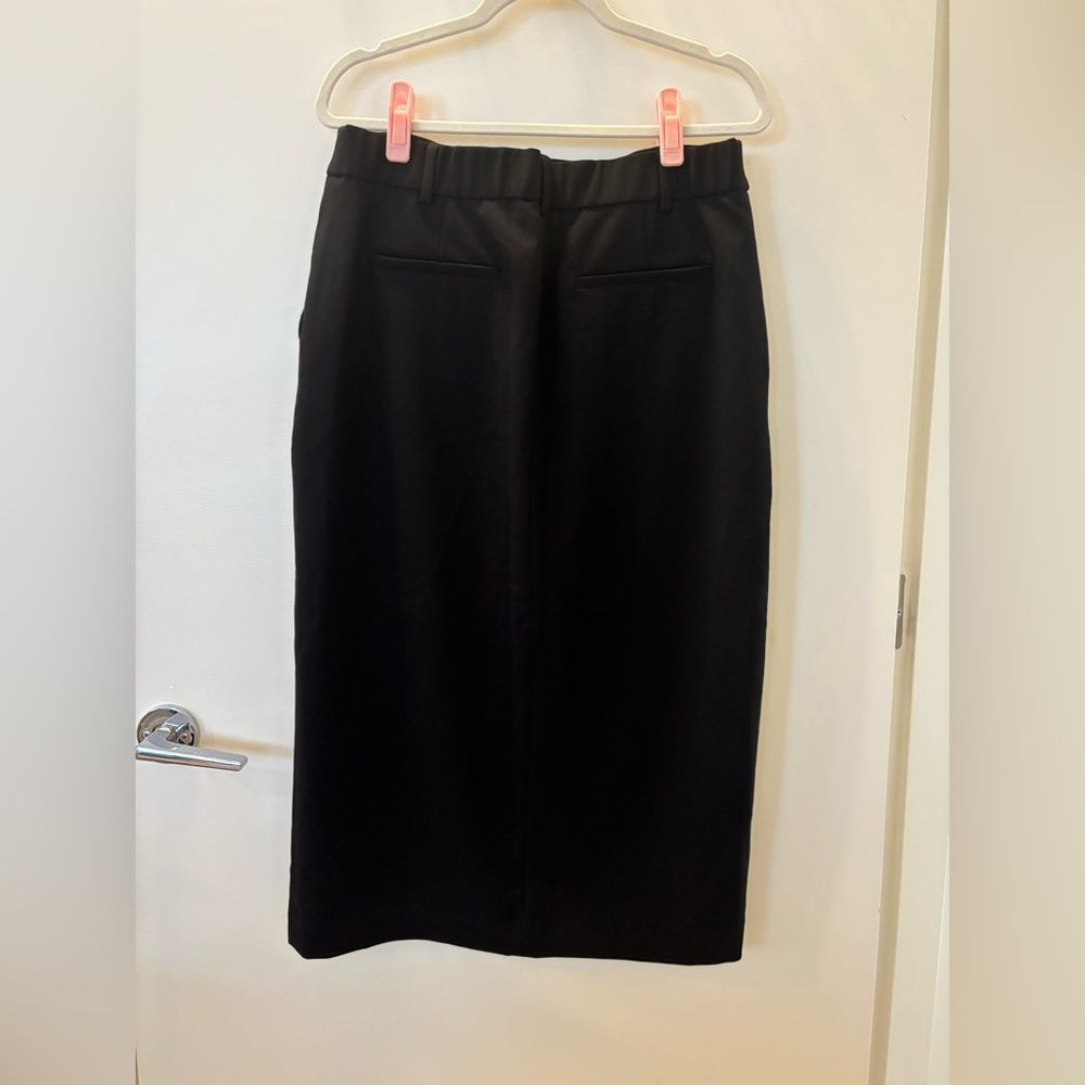 RW&Co Twill Pencil Midi Skirt - Picture 3 of 5